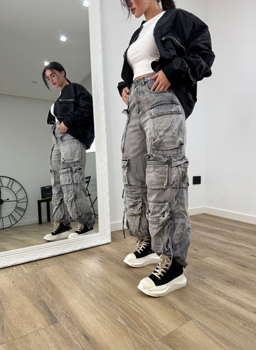 Denim Cargo Chicago Grey