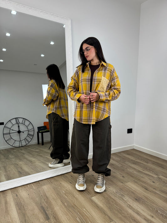 Camicia Miami Giallo