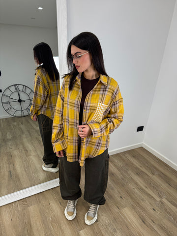 Camicia Miami Giallo