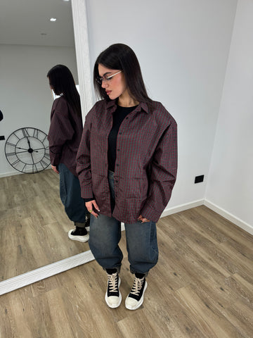 Camicia Texas Bordeaux