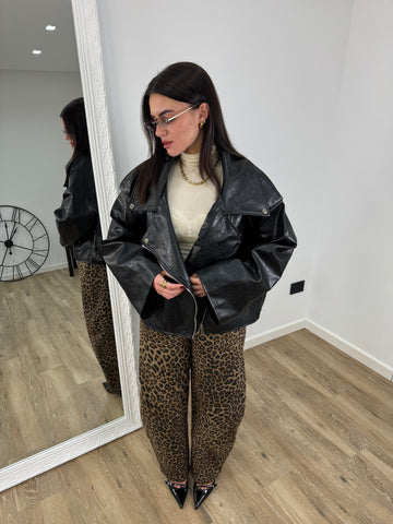 Chiodo Oversize Black