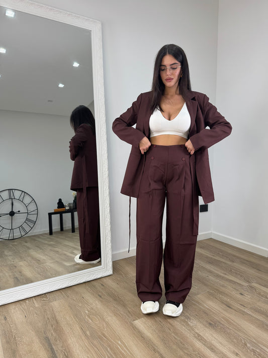 Tailleur Bordeaux