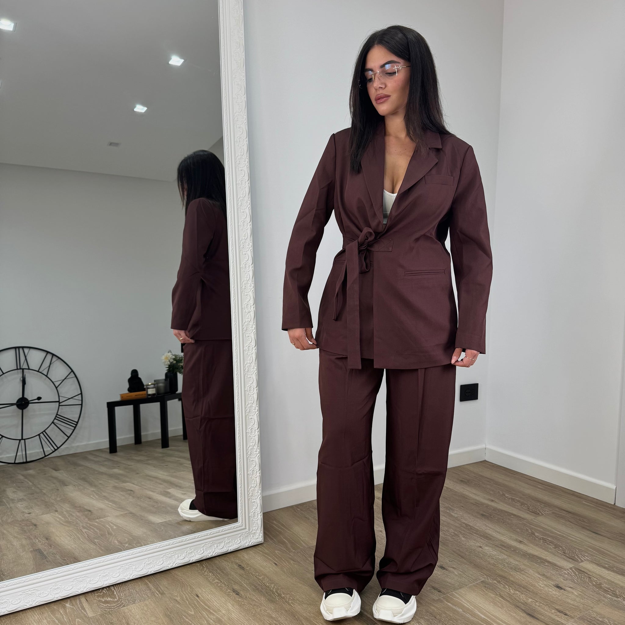 Tailleur Bordeaux
