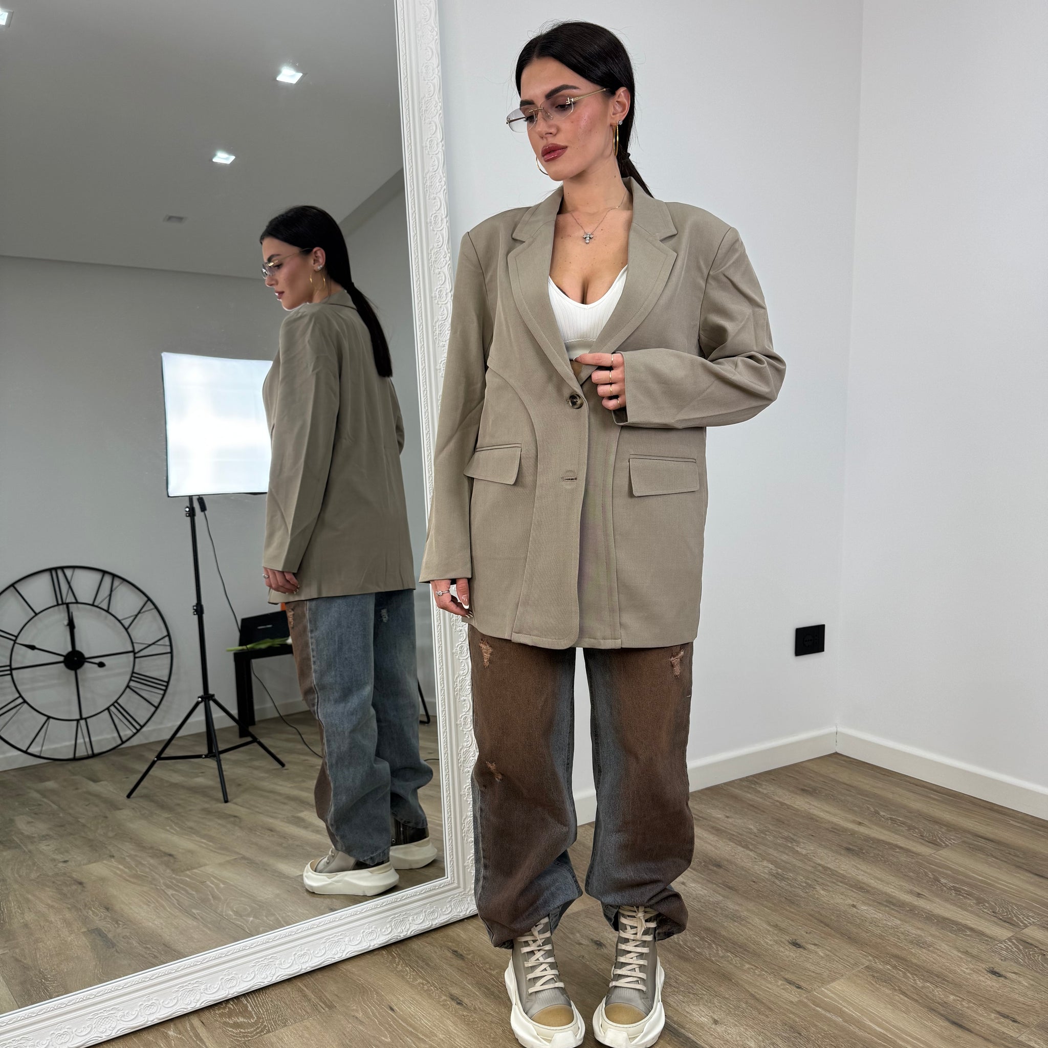 Blazer Dolphin Beige